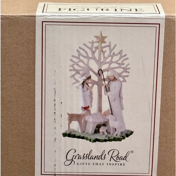 Grasslands Road Holiday Nib Grasslands Road Glittered Resin